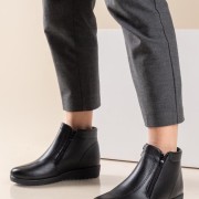 Casual μποτάκι με εσωτερική γούνα 330.XY833-L ΜΑΥΡΟ Casual μποτάκι με εσωτερική γούνα 330.XY833-L ΜΑΥΡΟ