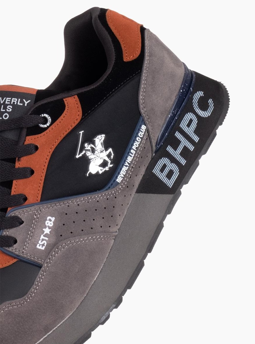 Beverly Hills Polo Club Ανδρικά sneakers 426.W24HM6853-C ΓΚΡΙ Beverly Hills Polo Club Ανδρικά sneakers 426.W24HM6853-C ΓΚΡΙ