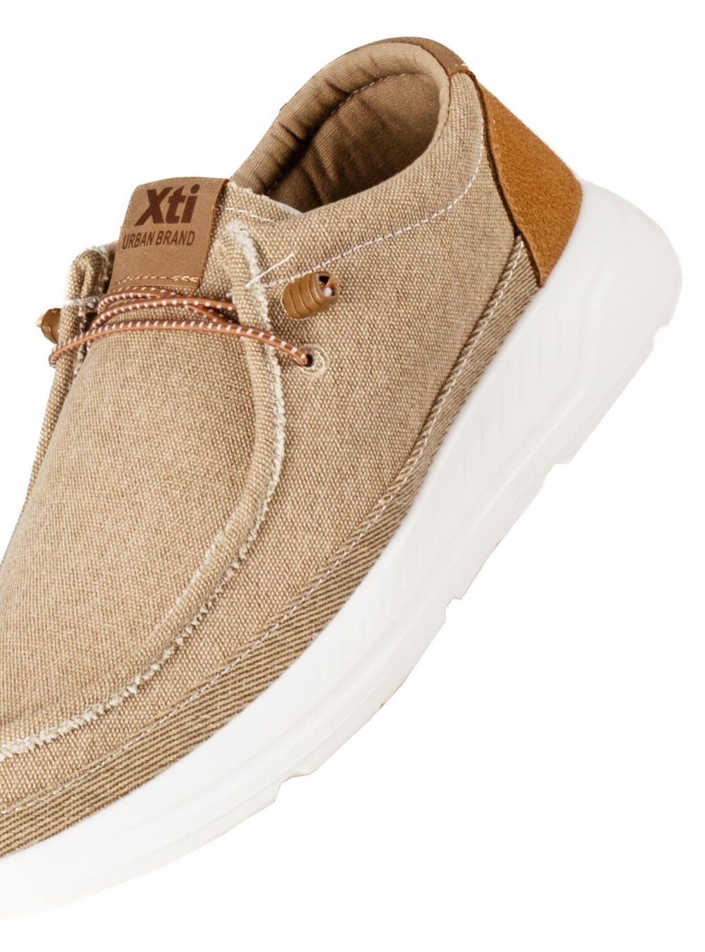 Xti loafer με λαστιχένια κορδόνια 395.141394-F ΜΠΕΖ Xti loafer με λαστιχένια κορδόνια 395.141394-F ΜΠΕΖ