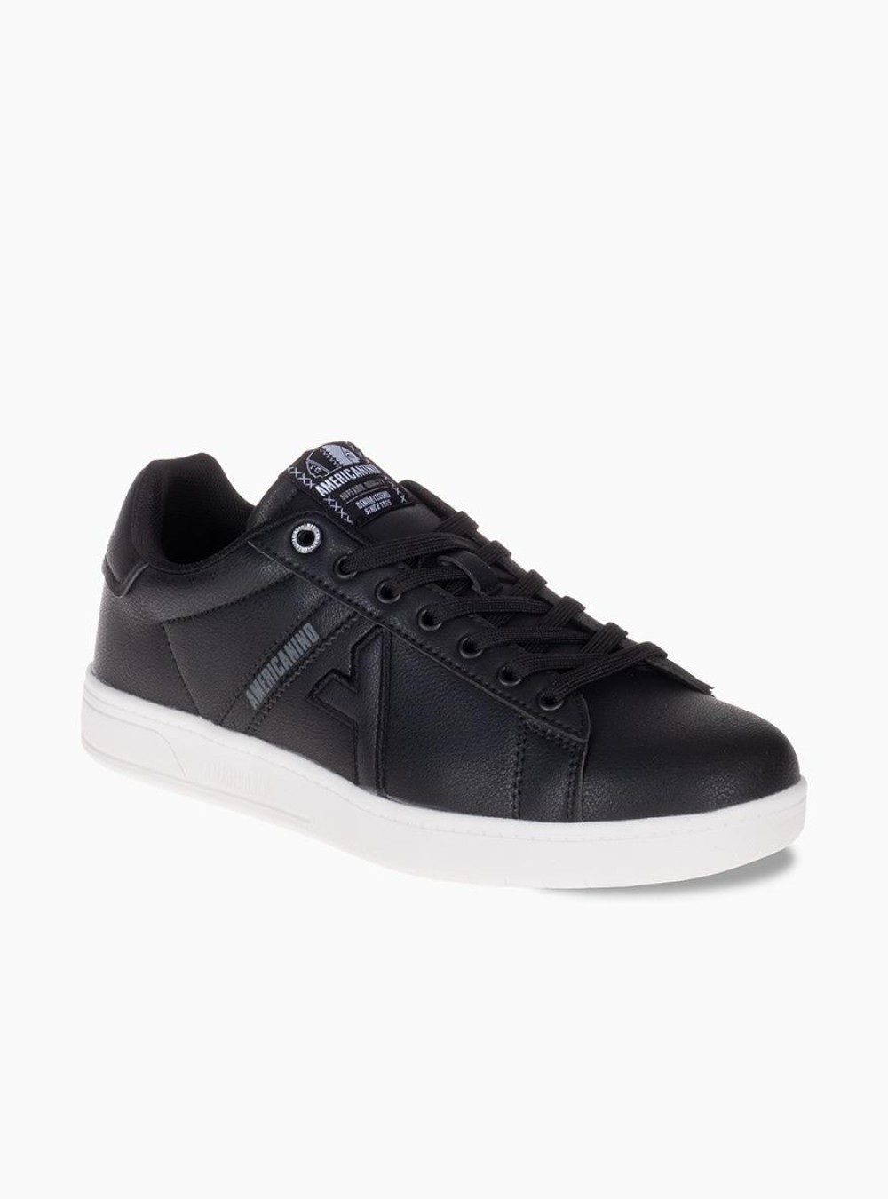 AMERICANINO Ανδρικά sneakers 029.AMM424X90-L ΜΑΥΡΟ/ΑΣΠΡΟ AMERICANINO Ανδρικά sneakers 029.AMM424X90-L ΜΑΥΡΟ/ΑΣΠΡΟ