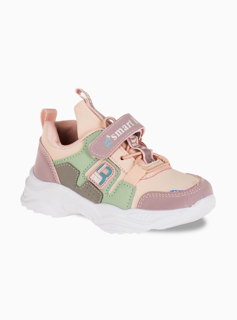 Αθλητικά για κορίτσια με velcro 202.SD29001-02-G-L ΡΟΖ Αθλητικά για κορίτσια με velcro 202.SD29001-02-G-L ΡΟΖ