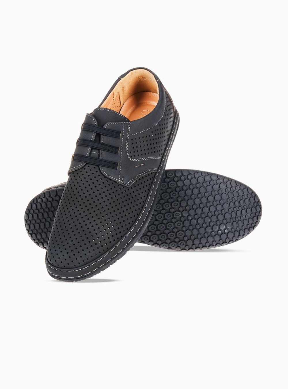 Ανδρικά casual με λάστιχα 330.7702-NU ΜΠΛΕ Ανδρικά casual με λάστιχα 330.7702-NU ΜΠΛΕ