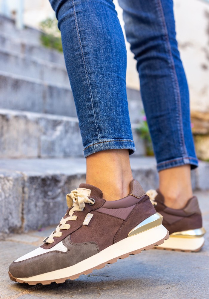 Xti Vegan Approved Sneakers σε συνδυασμούς χρωμάτων 395.140315-C ΠΟΥΡΟ