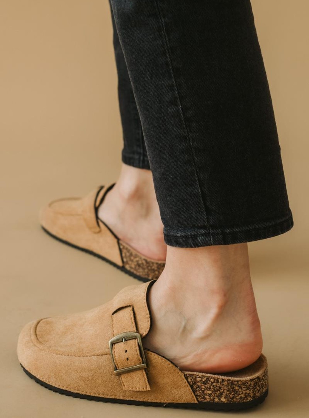Fussbett suede clogs με τοκά 330.5008-C ΤΑΜΠΑ Fussbett suede clogs με τοκά 330.5008-C ΤΑΜΠΑ