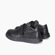Casual με velcro για αγόρια 221.GREGORY-185-L ΜΑΥΡΟ Casual με velcro για αγόρια 221.GREGORY-185-L ΜΑΥΡΟ
