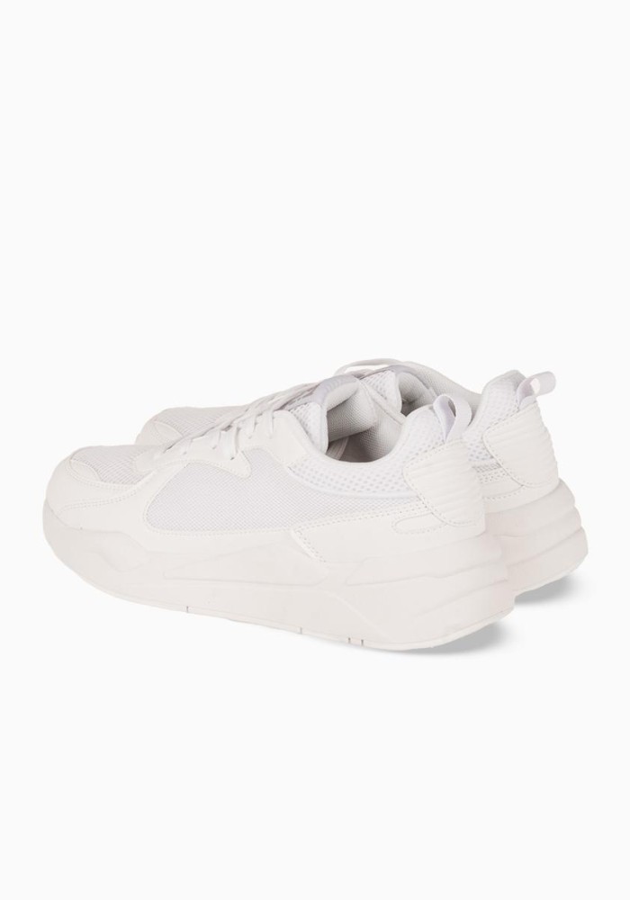 Ανδρικό υφασμάτινο sneaker 202.SD26033-L ΑΣΠΡΟ