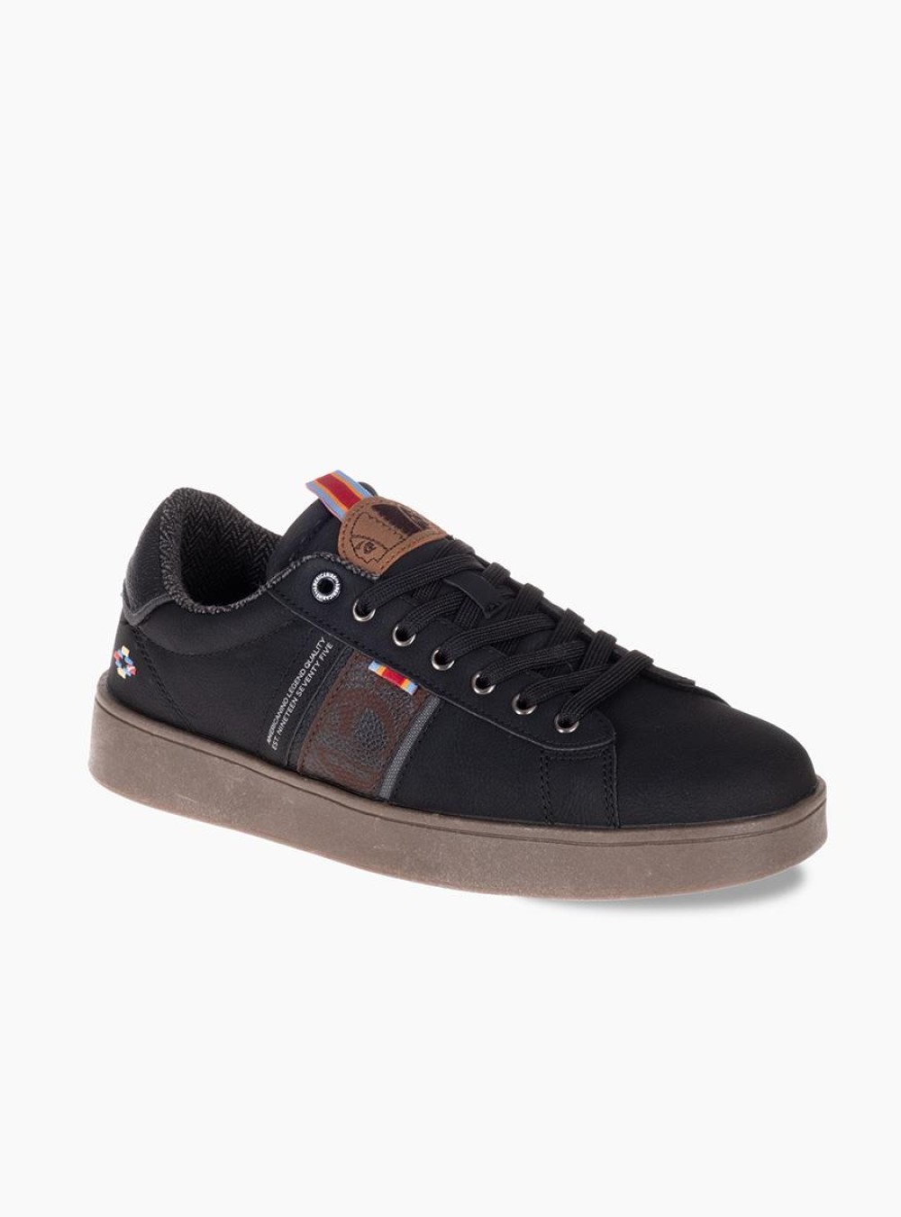 AMERICANINO Ανδρικά sneakers 029.AMM424X85-L ΜΑΥΡΟ AMERICANINO Ανδρικά sneakers 029.AMM424X85-L ΜΑΥΡΟ