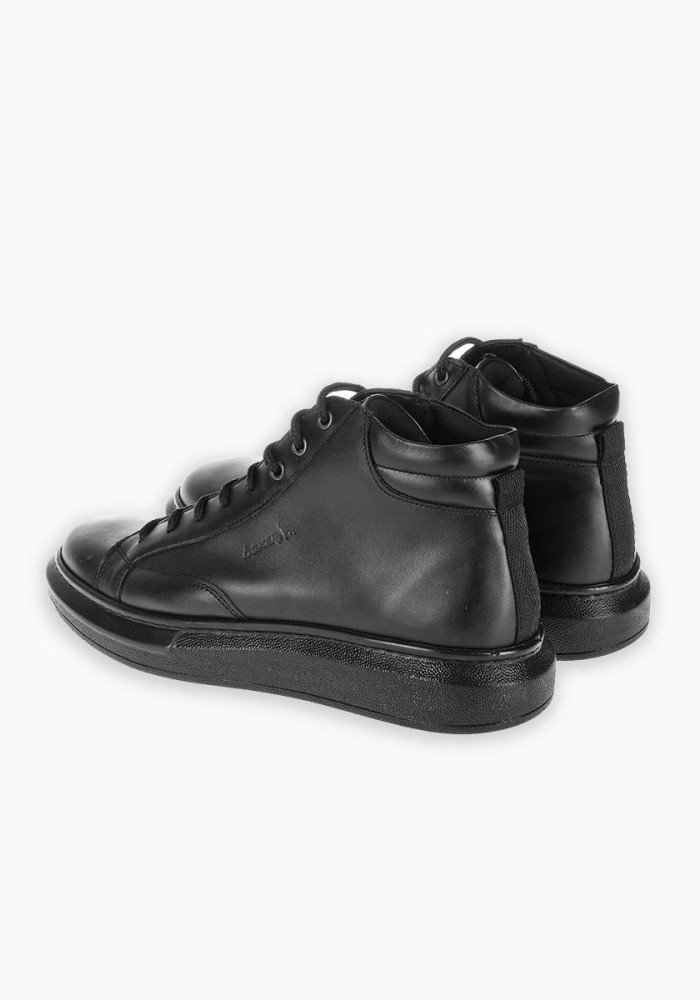 BOXER Comfort ανδρικό μποτάκι 031.21342-L ΜΑΥΡΟ