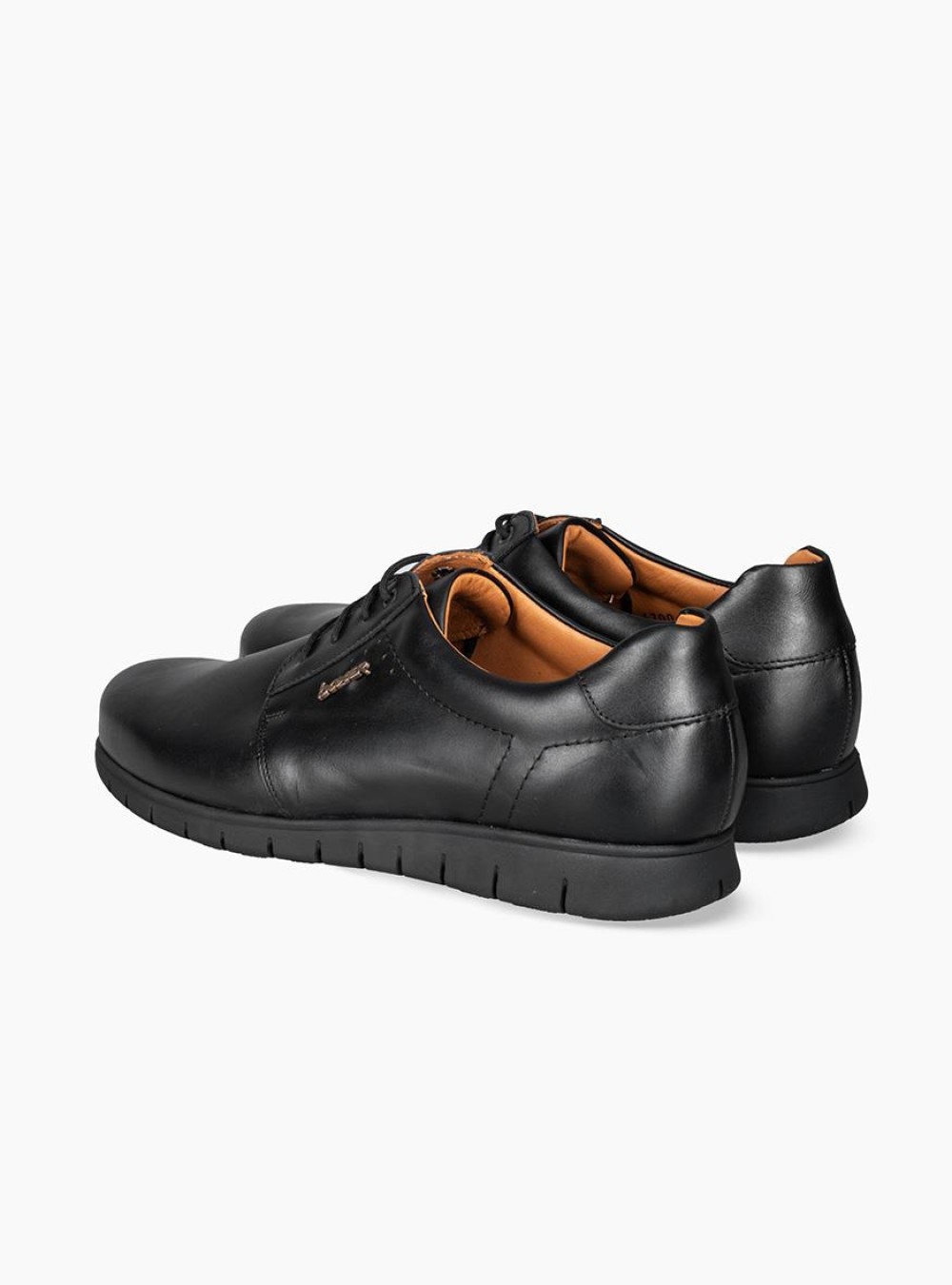 BOXER Comfort ανδρικό δετό 031.47004-L ΜΑΥΡΟ