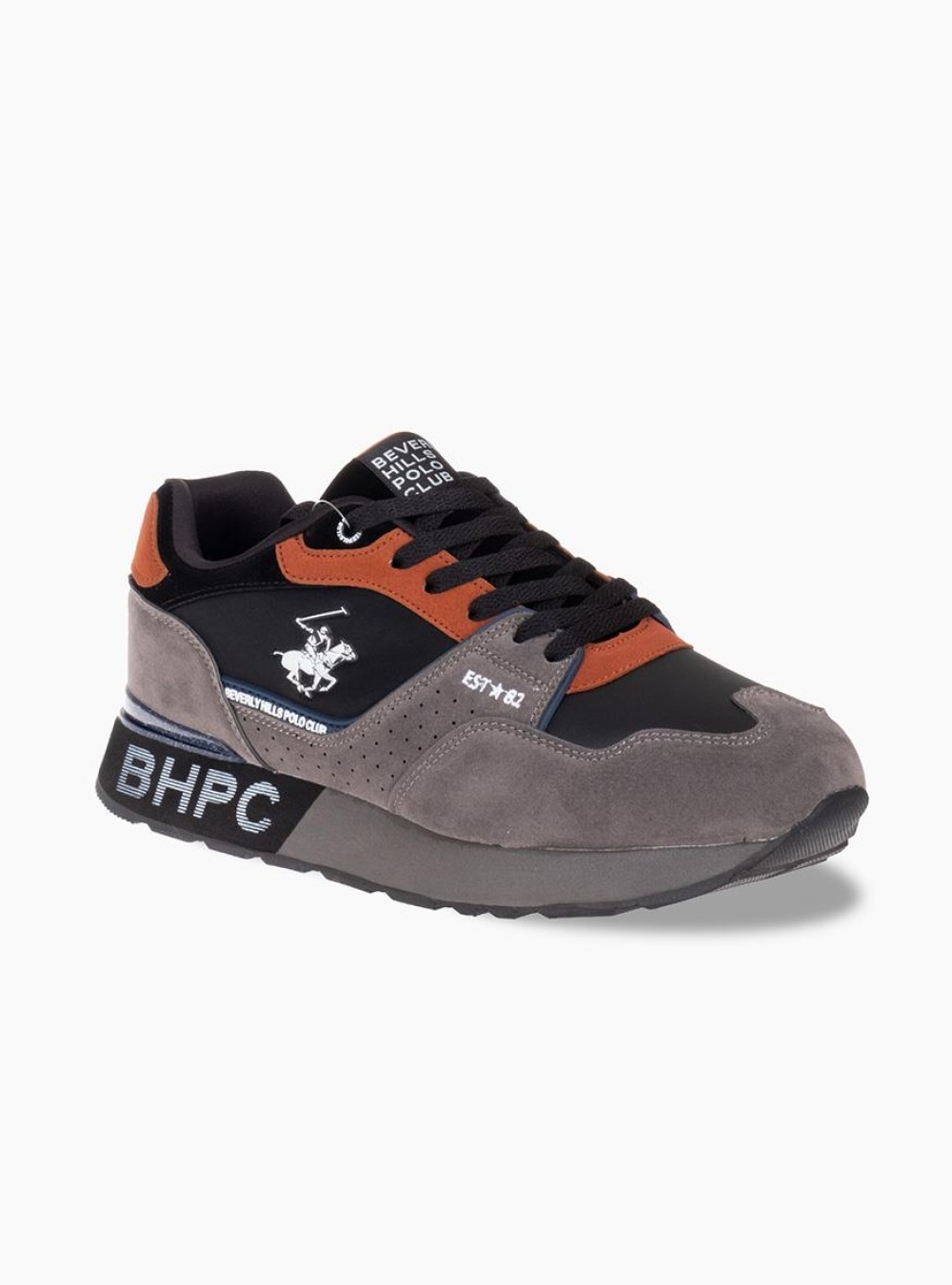 Beverly Hills Polo Club Ανδρικά sneakers 426.W24HM6853-C ΓΚΡΙ Beverly Hills Polo Club Ανδρικά sneakers 426.W24HM6853-C ΓΚΡΙ