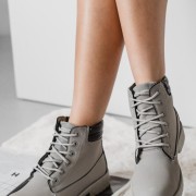 Casual μποτάκια τύπου ορειβασίας 330.S73-NU ΓΚΡΙ Casual μποτάκια τύπου ορειβασίας 330.S73-NU ΓΚΡΙ