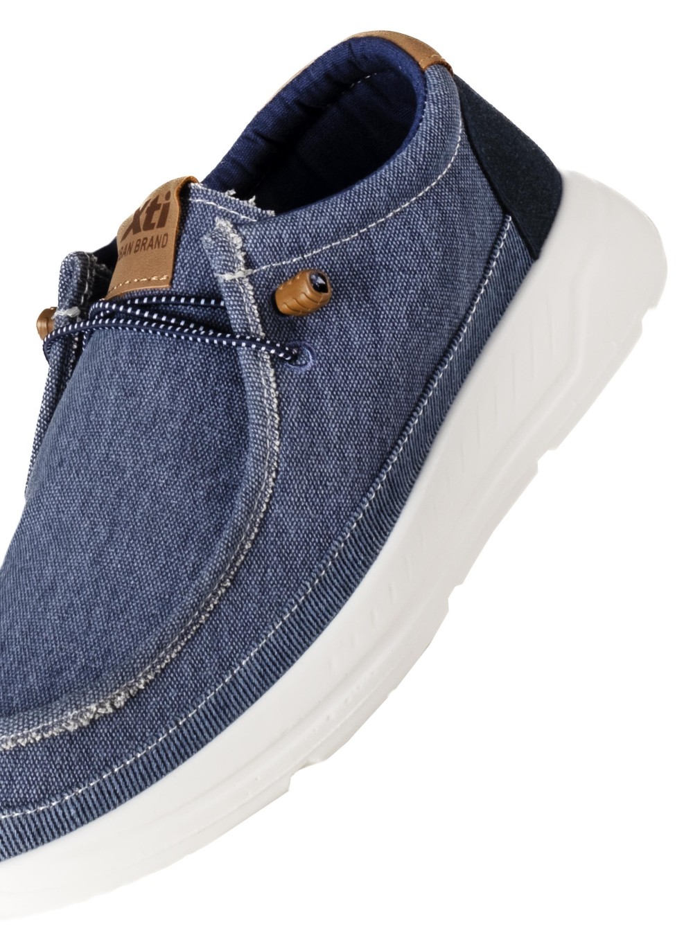 Xti loafer με λαστιχένια κορδόνια 395.141394-F ΜΠΛΕ Xti loafer με λαστιχένια κορδόνια 395.141394-F ΜΠΛΕ
