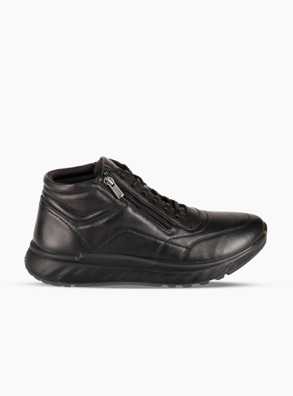 BOXER Comfort sneaker μποτάκι 031.19262-L ΜΑΥΡΟ BOXER Comfort sneaker μποτάκι 031.19262-L ΜΑΥΡΟ