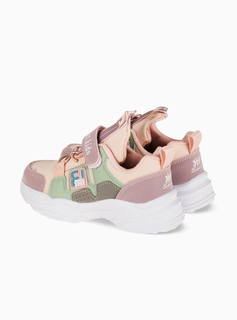 Αθλητικά για κορίτσια με velcro 202.SD29001-02-G-L ΡΟΖ Αθλητικά για κορίτσια με velcro 202.SD29001-02-G-L ΡΟΖ