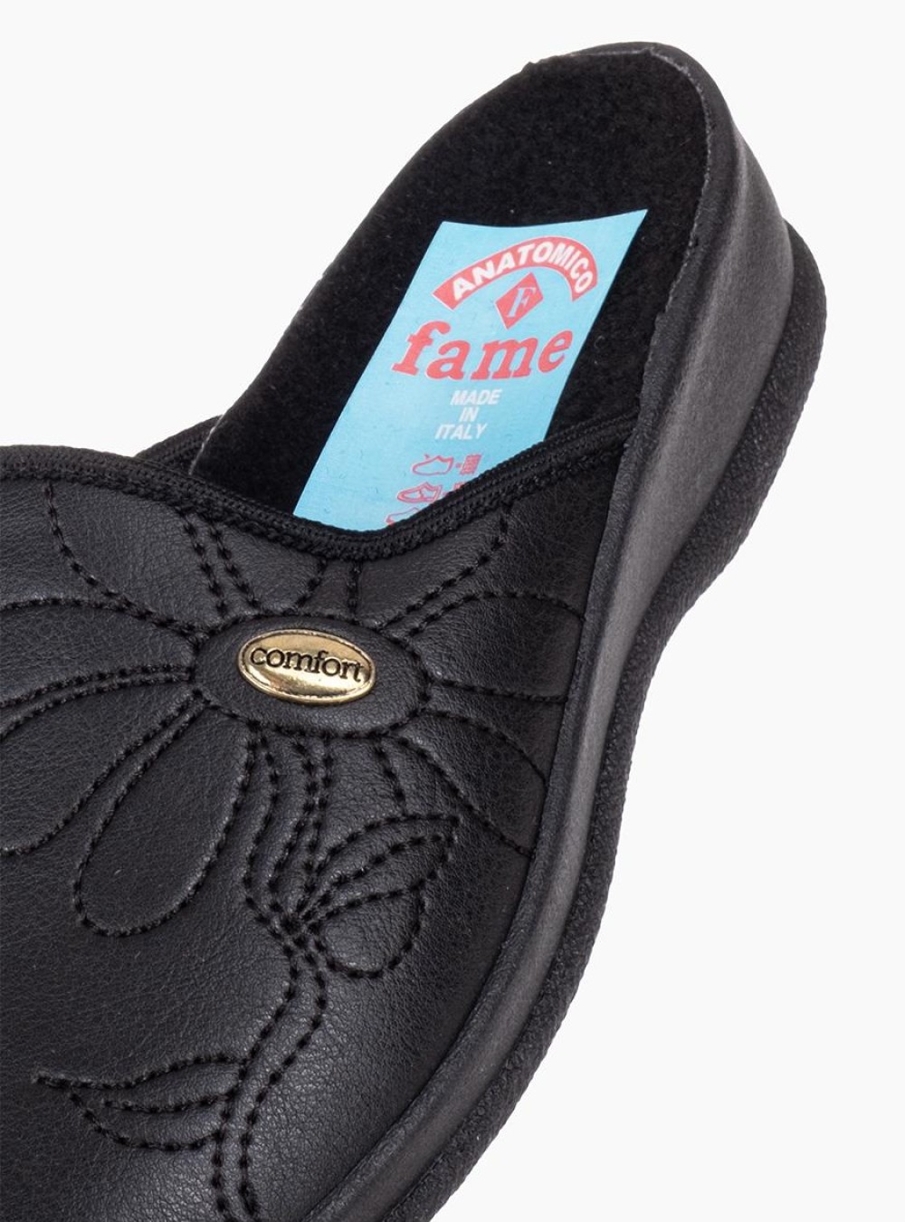 Fame Γυναικείες παντόφλες 202.LS40106-L ΜΑΥΡΟ Fame Γυναικείες παντόφλες 202.LS40106-L ΜΑΥΡΟ