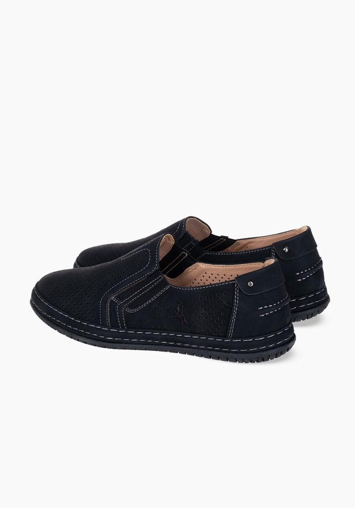 Ανδρικό slip-on casual 330.7703-NU ΜΑΥΡΟ