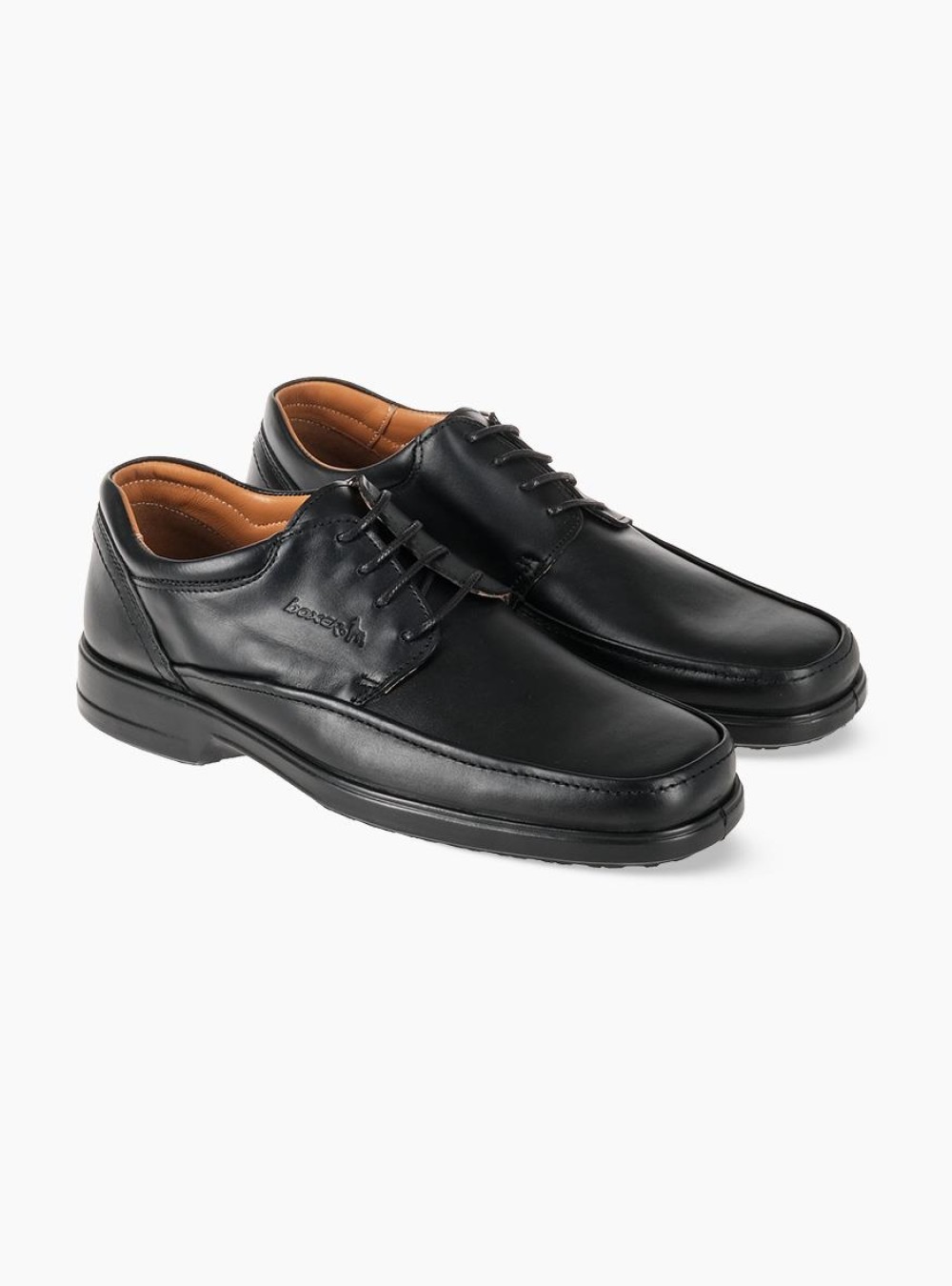BOXER Ανδρικό comfort δετό 031.13792-L ΜΑΥΡΟ