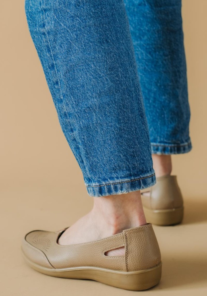 Comfort peep-toe πέδιλα 221.MAGENTA-180-L ΜΠΕΖ