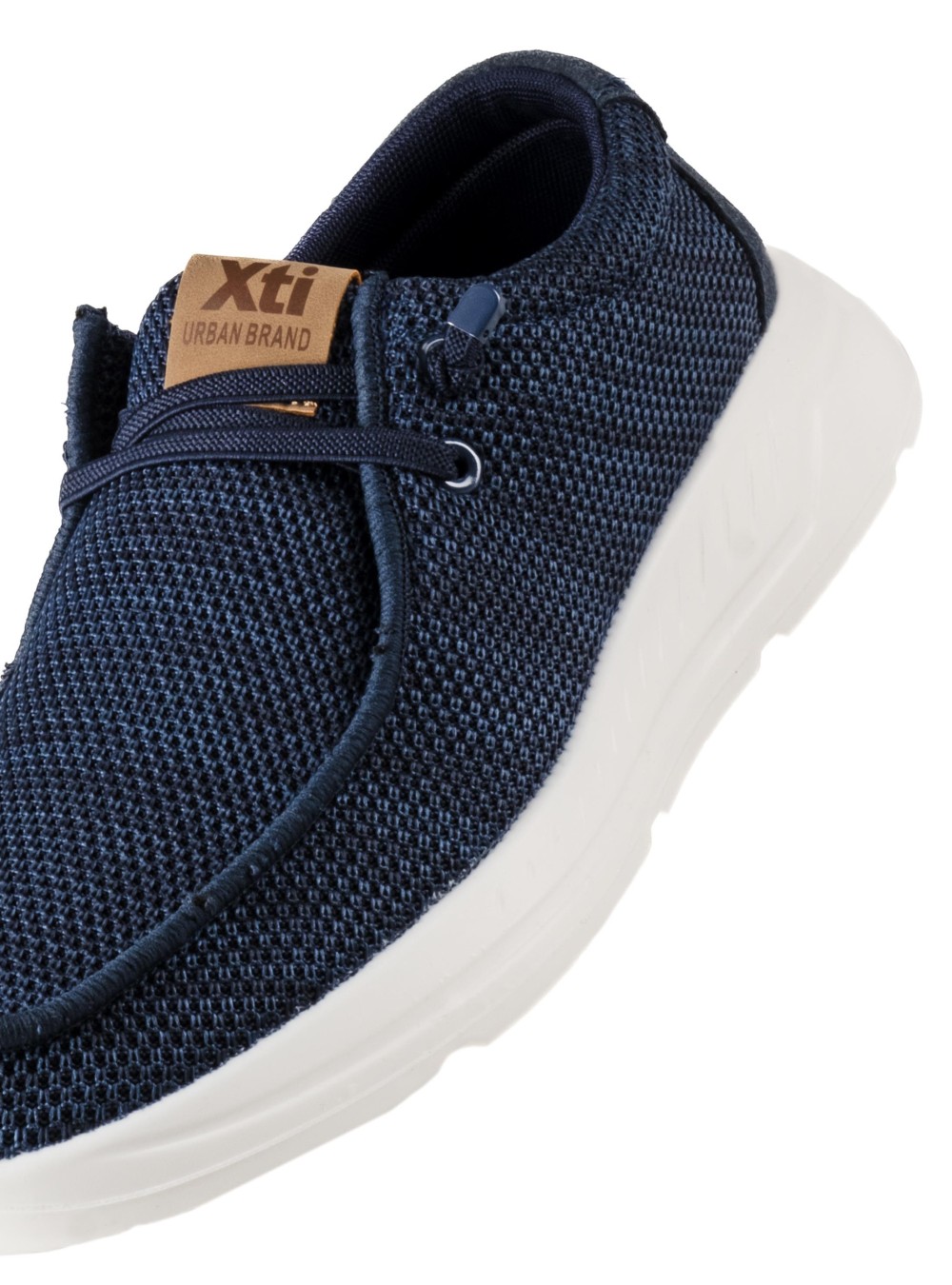 Xti loafer με λαστιχένια κορδόνια 395.141395-F ΜΠΛΕ Xti loafer με λαστιχένια κορδόνια 395.141395-F ΜΠΛΕ