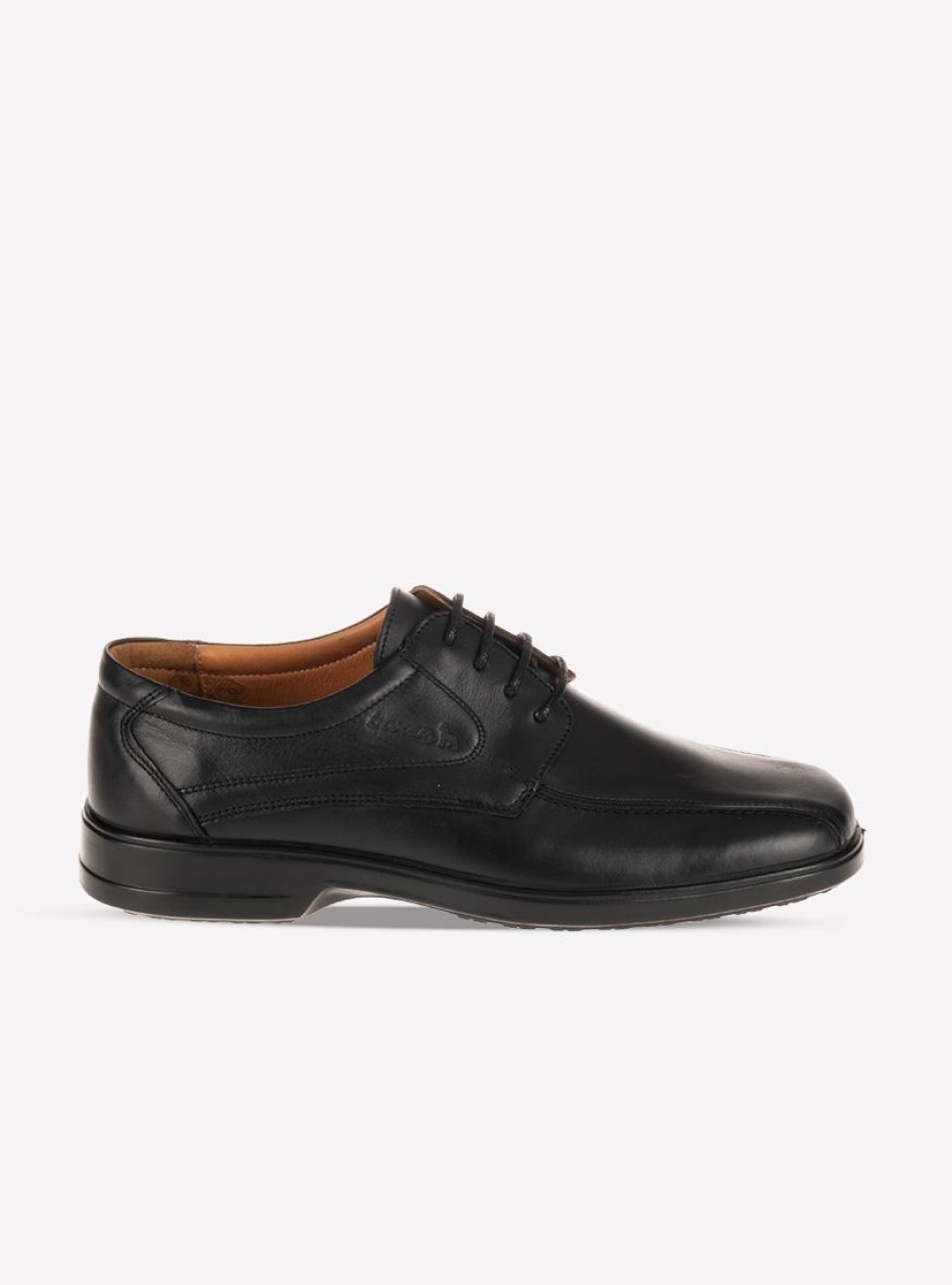BOXER Ανδρικό comfort δετό 031.13789-L ΜΑΥΡΟ