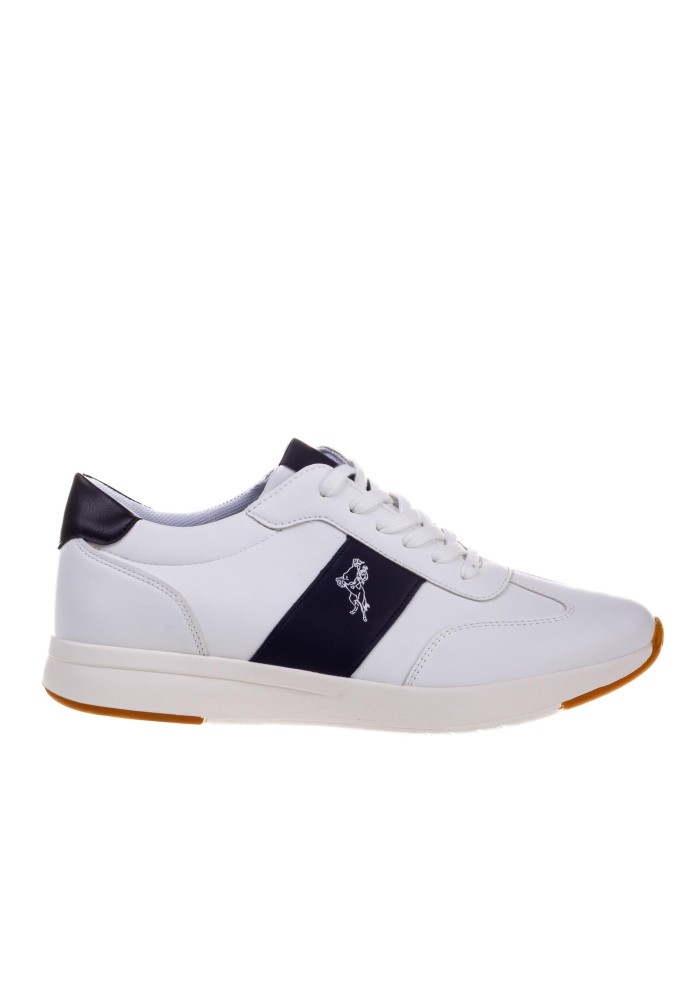 Ανδρικά sneakers 376.L2211-C ΑΣΠΡΟ