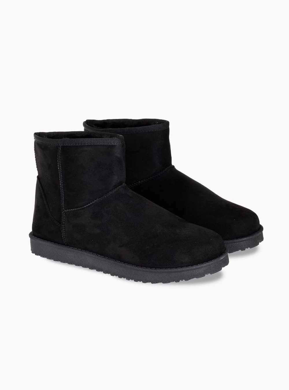 Suede μποτάκι με εσωτερική γούνα 431.DM992-C ΜΑΥΡΟ Suede μποτάκι με εσωτερική γούνα 431.DM992-C ΜΑΥΡΟ