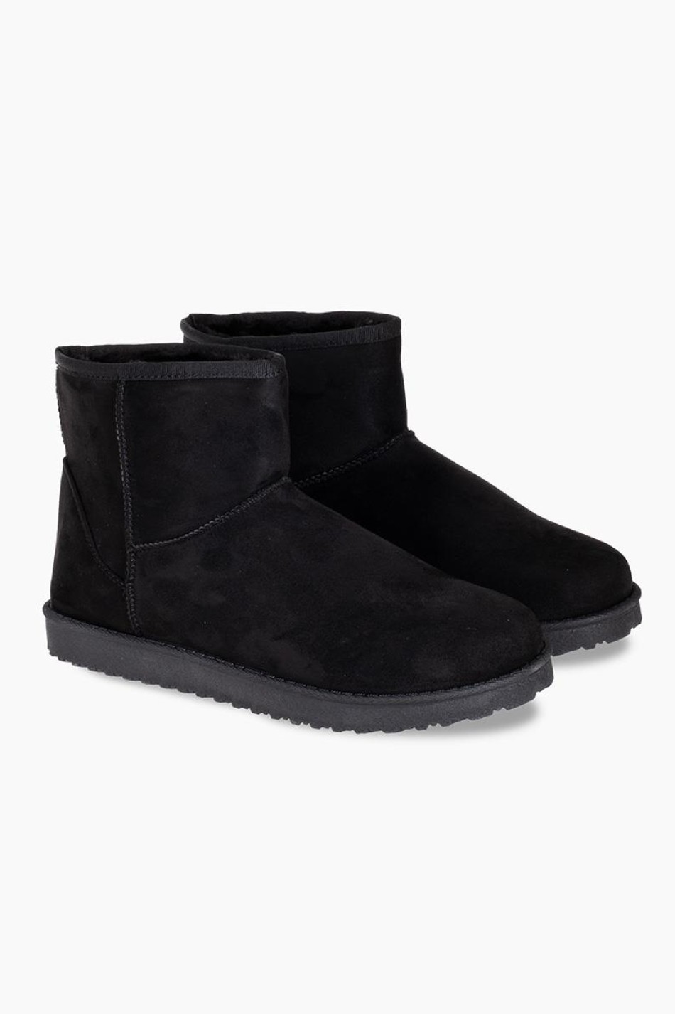 Suede μποτάκι με εσωτερική γούνα 431.DM992-C ΜΑΥΡΟ Suede μποτάκι με εσωτερική γούνα 431.DM992-C ΜΑΥΡΟ