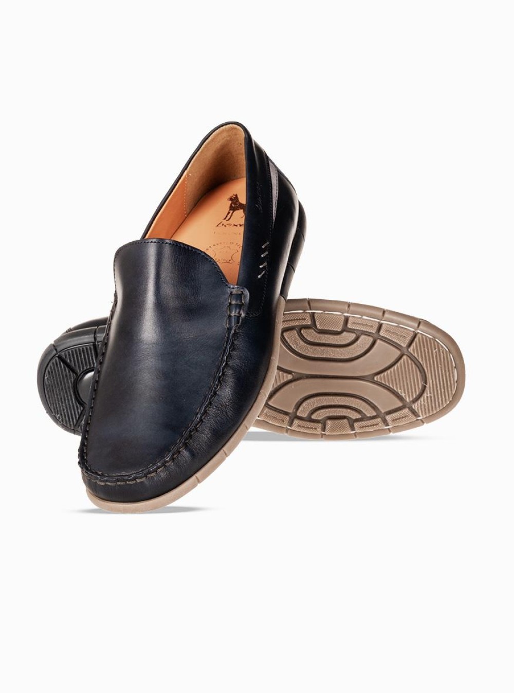 BOXER Comfort ανδρικό παντοφλέ 031.21355-L ΜΠΛΕ