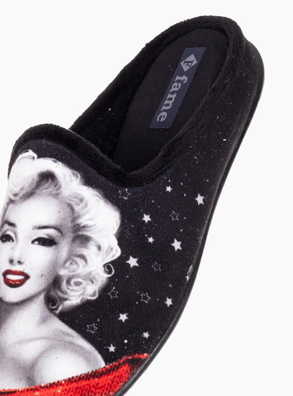 Fame Γυναικείες παντόφλες MONROE 202.RX22-14-F ΜΑΥΡΟ Fame Γυναικείες παντόφλες MONROE 202.RX22-14-F ΜΑΥΡΟ