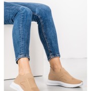 Slip-on υφασμάτινα sneakers 330.LY380-F ΠΟΥΡΟ Slip-on υφασμάτινα sneakers 330.LY380-F ΠΟΥΡΟ