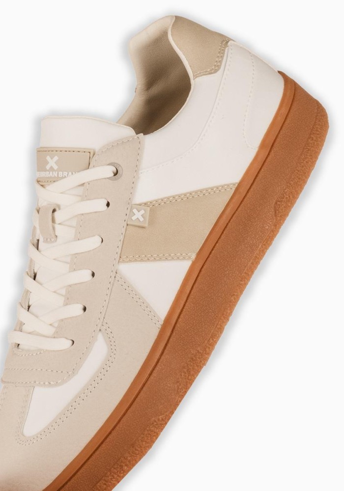 XTI Ανδρικό sneaker 395.142514-L ΑΣΠΡΟ/ΓΚΡΙ