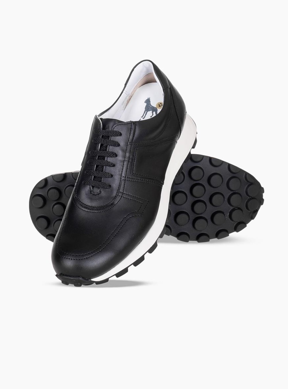 BOXER Ανδρικά sneakers 031.44007-L ΜΑΥΡΟ BOXER Ανδρικά sneakers 031.44007-L ΜΑΥΡΟ
