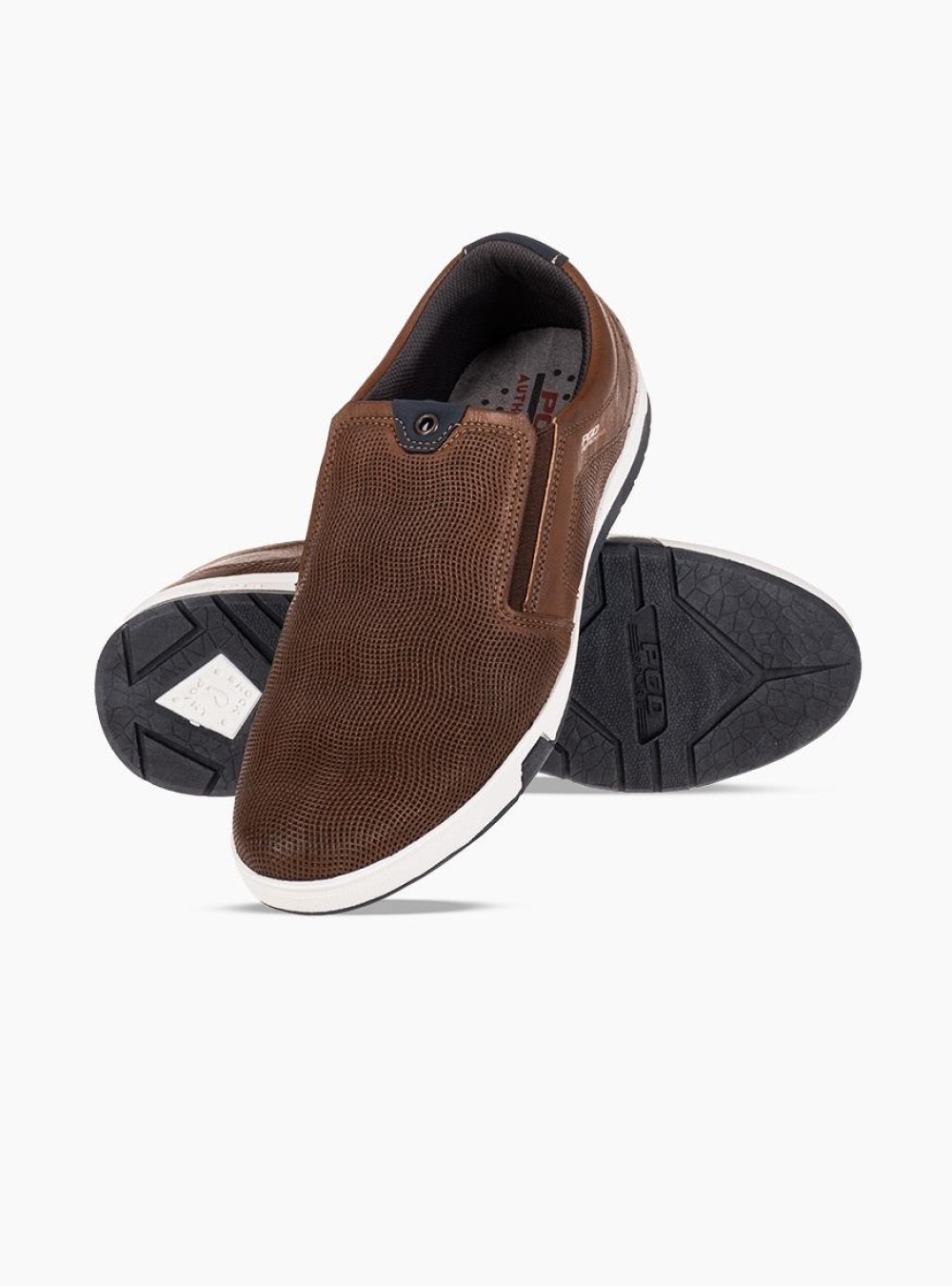 Ανδρικό slip-on casual 365.170422-L ΚΑΦΕ Ανδρικό slip-on casual 365.170422-L ΚΑΦΕ