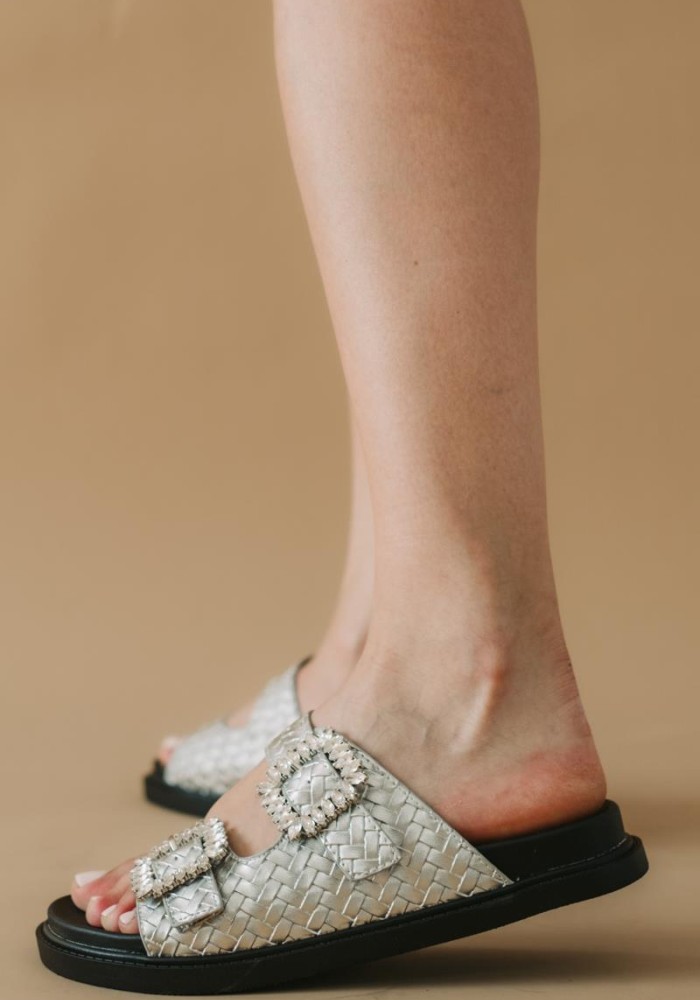 Flatforms με ρυθμιζόμενες φάσες με διακοσμητικές πέτρες 431.L142-L ΑΣΗΜΙ
