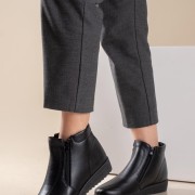 Casual μποτάκι με εσωτερική γούνα 330.XY833-L ΜΑΥΡΟ Casual μποτάκι με εσωτερική γούνα 330.XY833-L ΜΑΥΡΟ