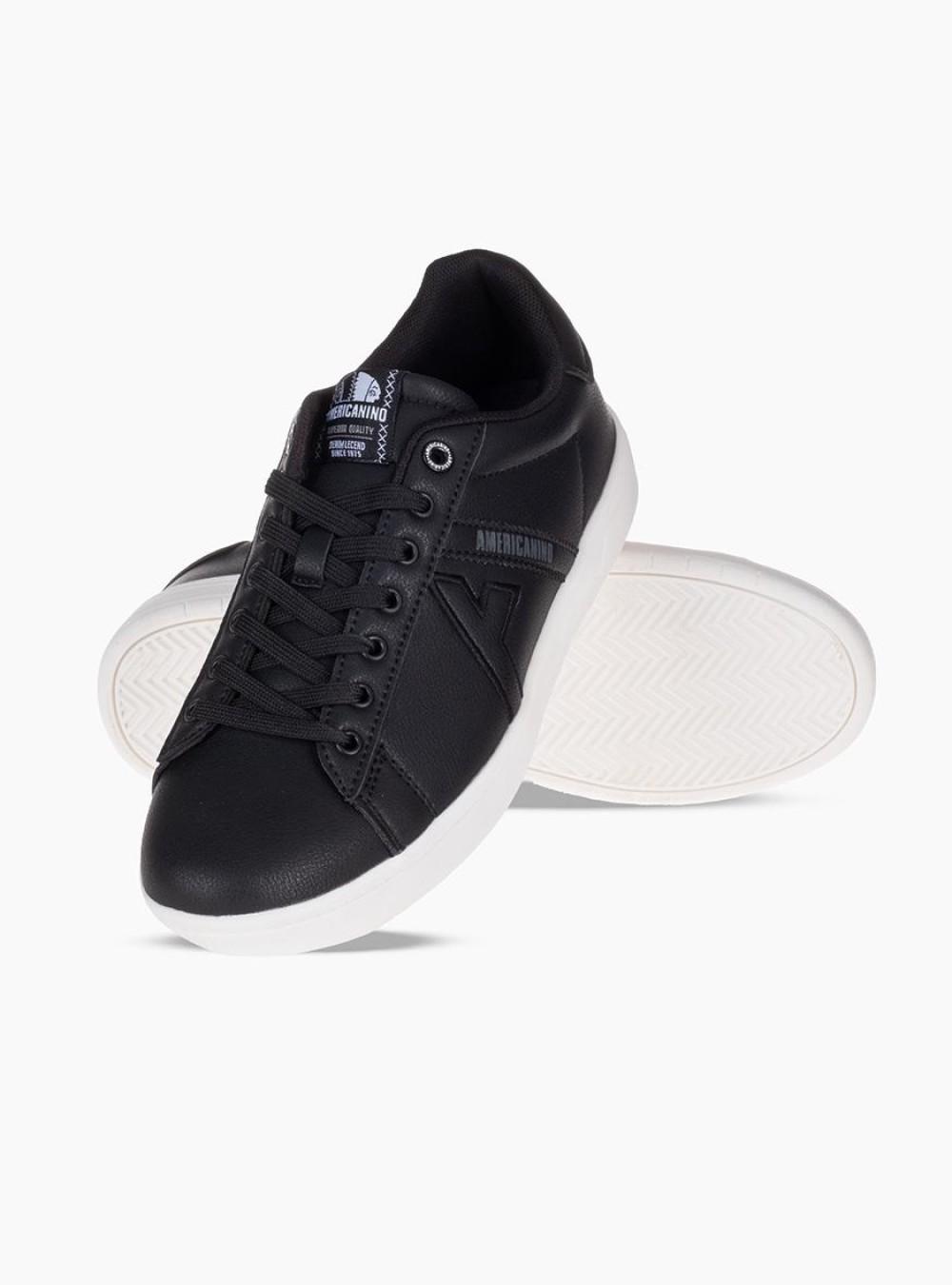 AMERICANINO Ανδρικά sneakers 029.AMM424X90-L ΜΑΥΡΟ/ΑΣΠΡΟ AMERICANINO Ανδρικά sneakers 029.AMM424X90-L ΜΑΥΡΟ/ΑΣΠΡΟ