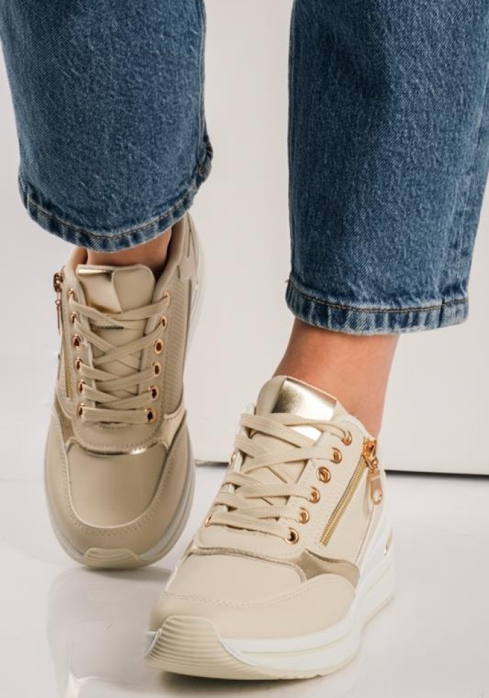 Sneakers με πλατφόρμα σε συνδυασμούς χρωμάτων ΜΠΕΖ