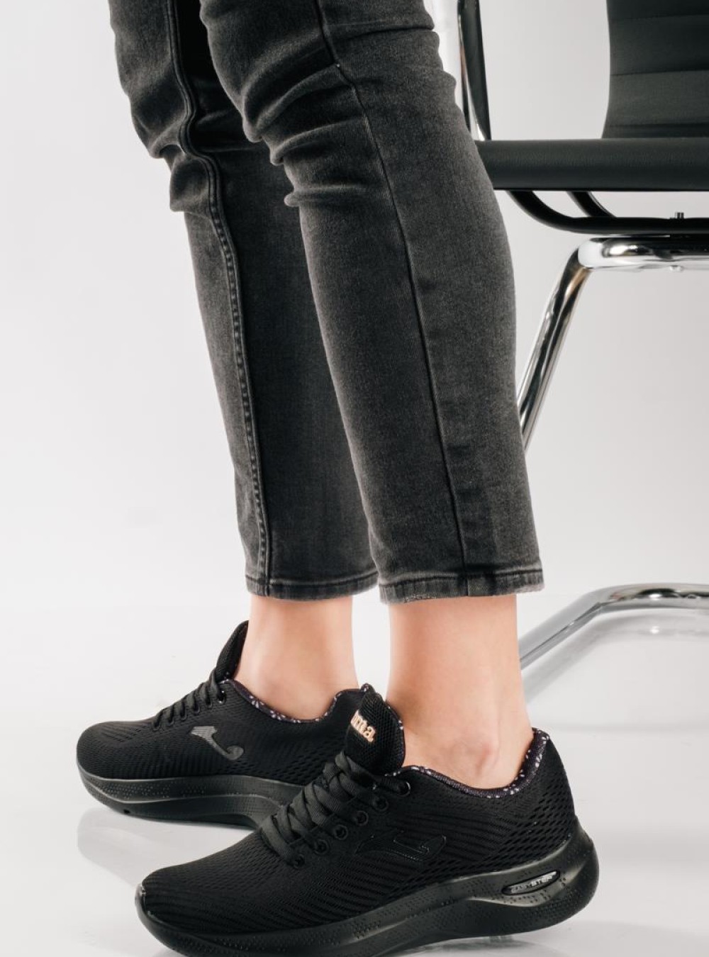 JOMA Γυναικείο sneaker με memory foam ΜΑΥΡΟ JOMA Γυναικείο sneaker με memory foam ΜΑΥΡΟ