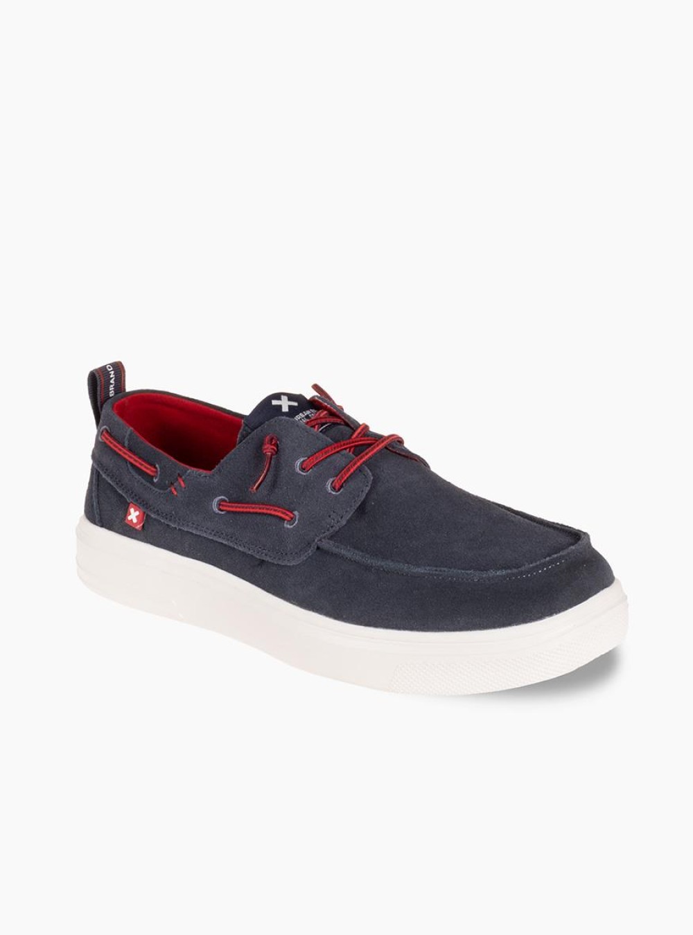 Xti boat loafer με λαστιχένια κορδόνια ΜΠΛΕ