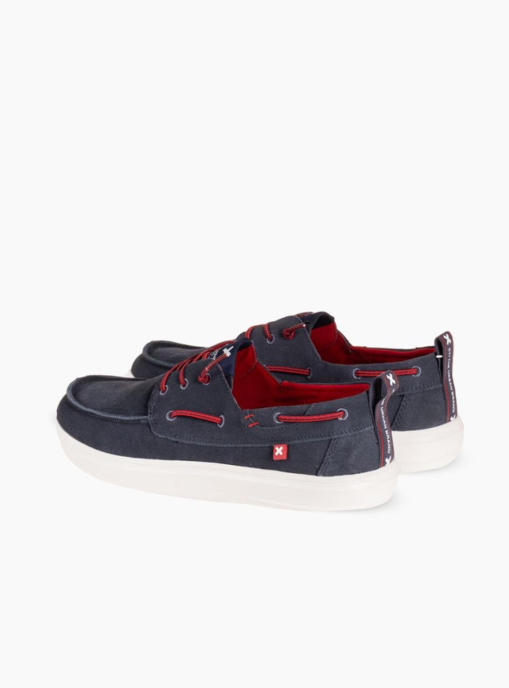 Xti boat loafer με λαστιχένια κορδόνια ΜΠΛΕ