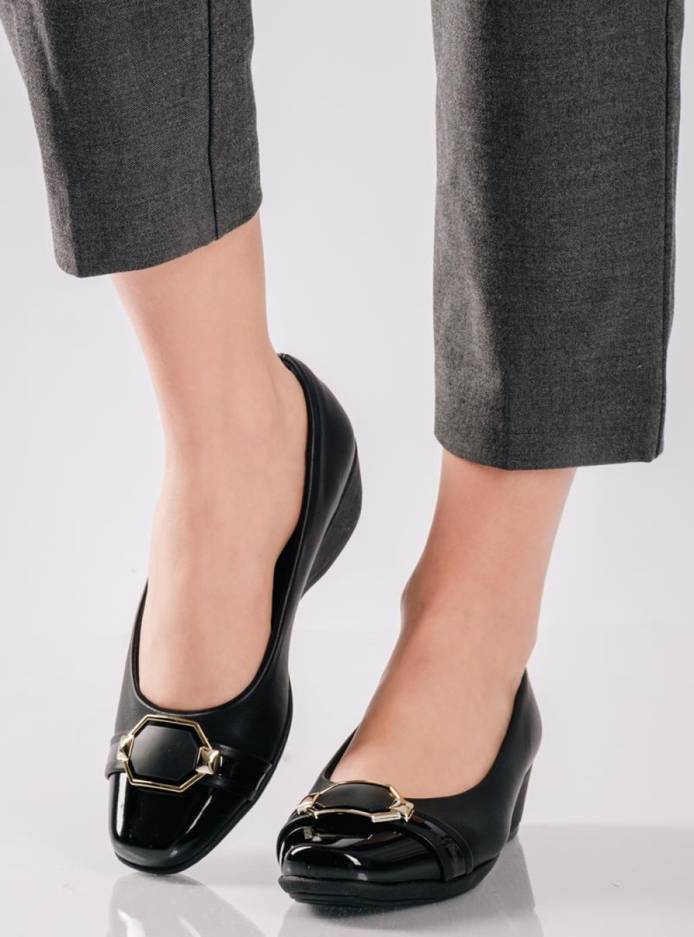 PICCADILLY ανατομικές πλατφόρμες με διακοσμητικό ΜΑΥΡΟ PICCADILLY ανατομικές πλατφόρμες με διακοσμητικό ΜΑΥΡΟ